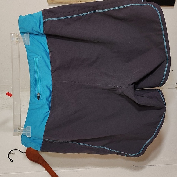 Reebok Athletic Shorts - Black and Blue - Picture 6 of 7